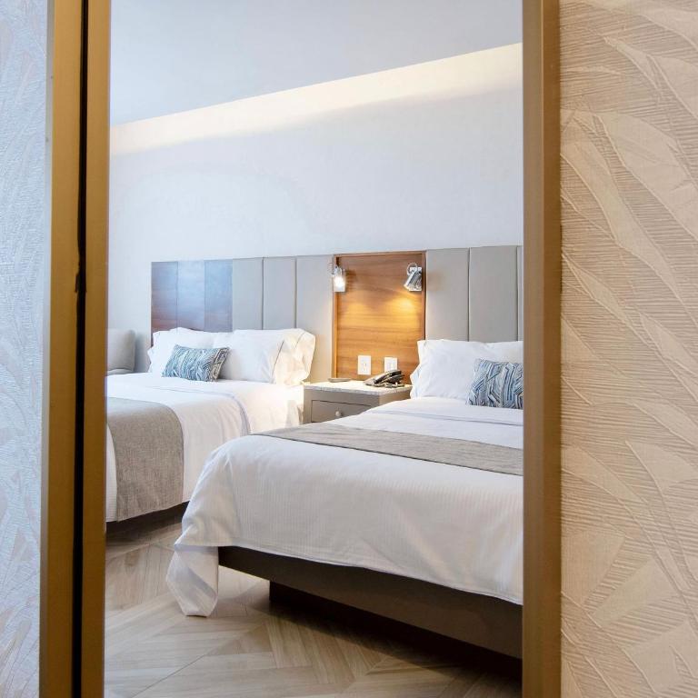 Hotel Plaza Diana - Double Room with Two Double Beds - 1