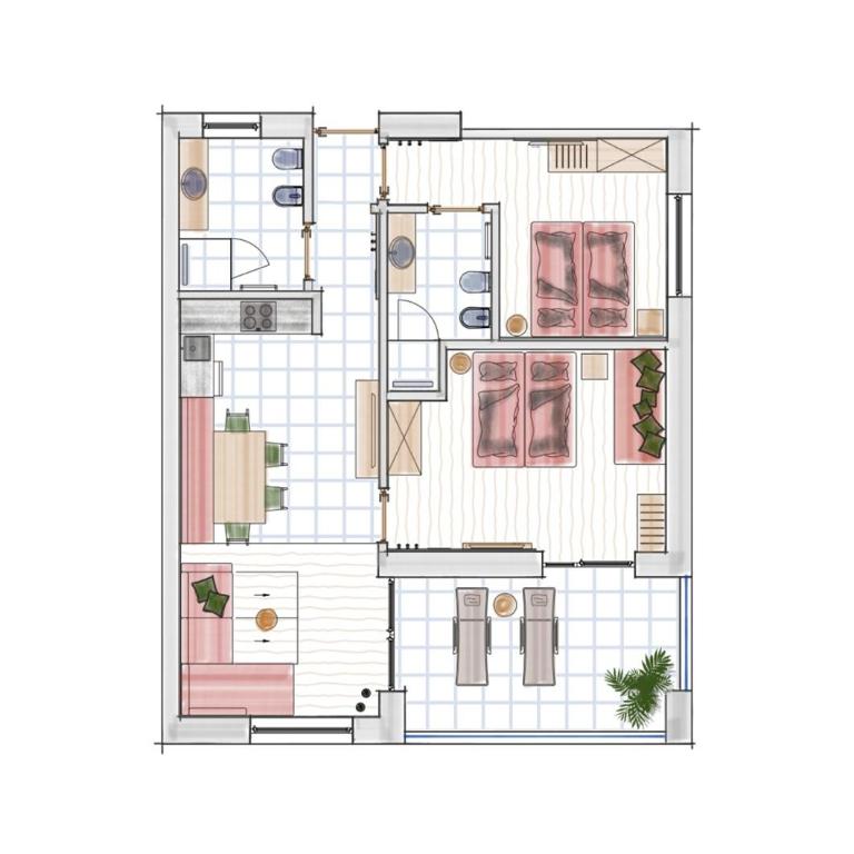 Neuhuberhof - Appartamento con 2 Camere da Letto - 21