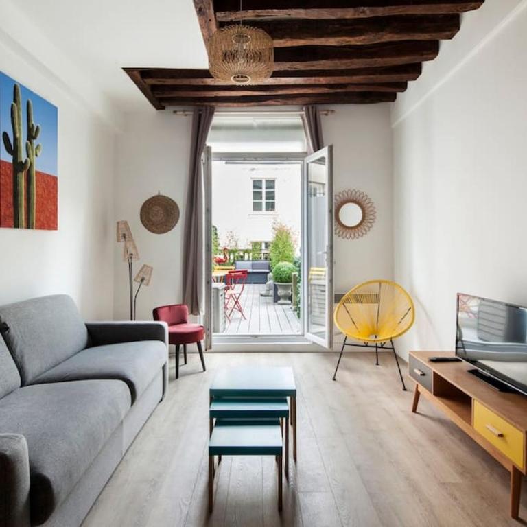 Amazing Terrasse in center of Paris - One-Bedroom Apartment - 22
