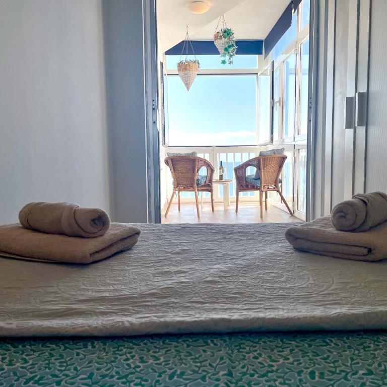 GATU Casa Muse junto a la playa, vista al mar, aire acc, terraza, wifi y chimenea " Preferente mayores de 21 años y familias " - Apartamento con vistas al mar - 12