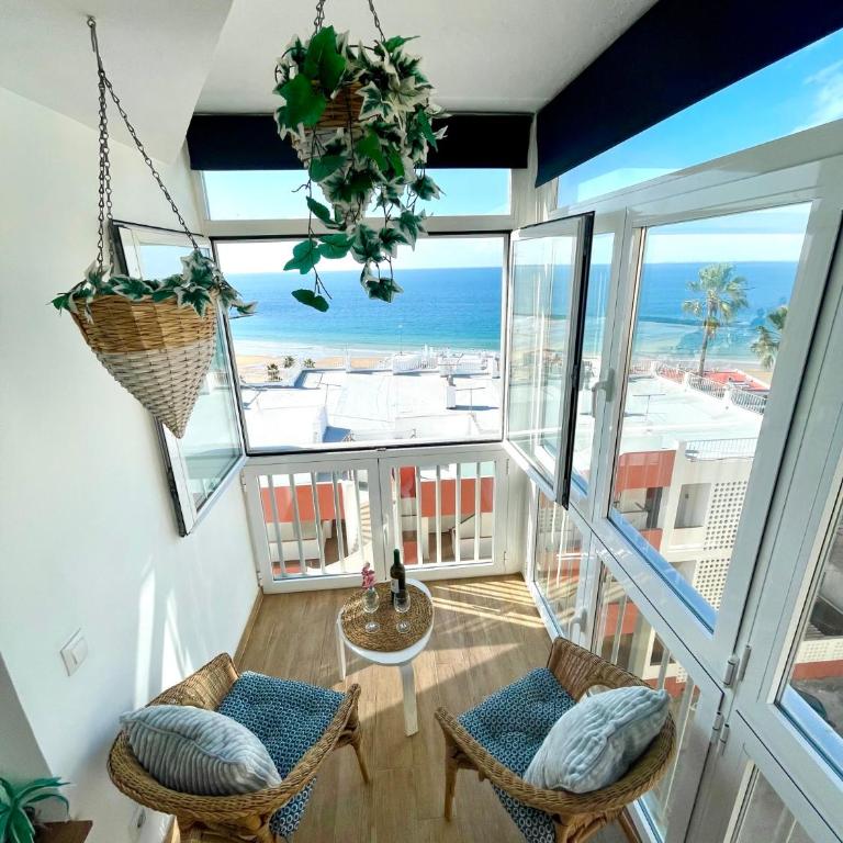 GATU Casa Muse junto a la playa, vista al mar, aire acc, terraza, wifi y chimenea " Preferente mayores de 21 años y familias " - Apartamento con vistas al mar - 17