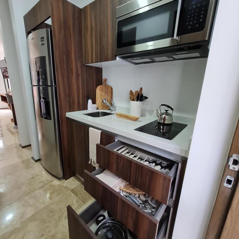Modernos Estudios a pasos De La 5ta Av Pool view - By Yeah - One-Bedroom Apartment - 5
