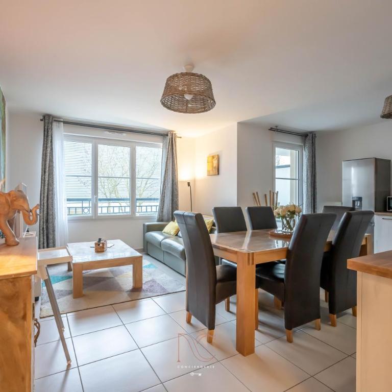 *Disneyland-Paris* 7pers, Wifi, Parking, Netflix - Appartement 2 Chambres - 12