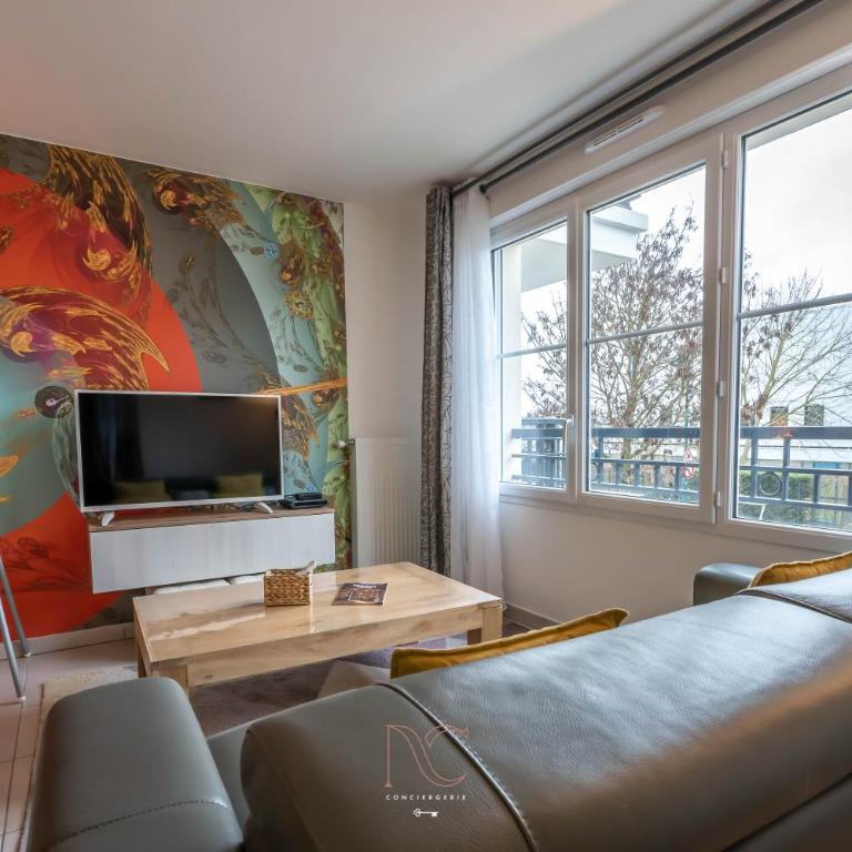 *Disneyland-Paris* 7pers, Wifi, Parking, Netflix - Appartement 2 Chambres - 13
