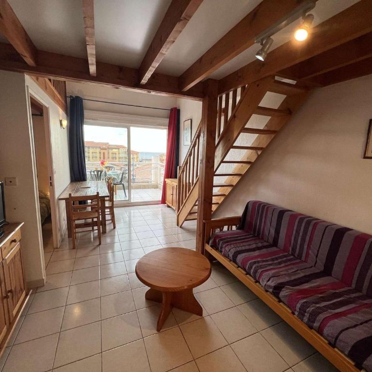 Appartement T2 Mezzanine, Vue Mer, Parking Privé, 6 personnes - FR-1-701-39 - Appartement - 7