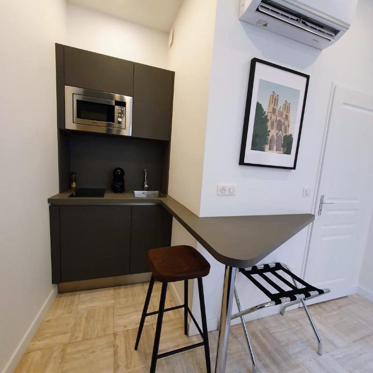 Résidence LANGLET - Appartements & Studios Premium climatisés - Hyper-centre Reims - Superior Studio - 5