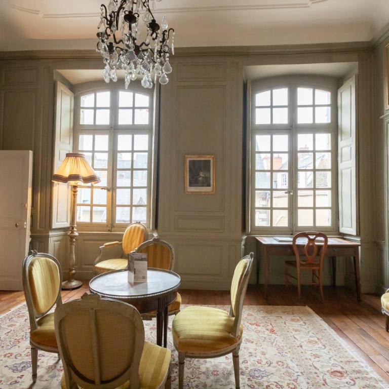 L'Hotel de Panette, Un exceptionnel château en coeur de ville - parking privé cour - Suite - 8