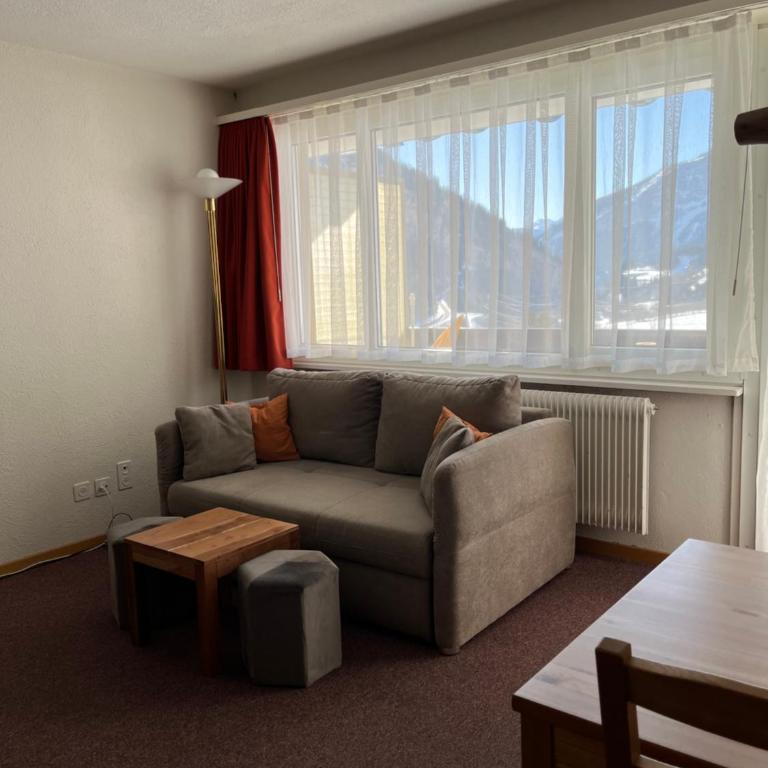 Haus Atlantic Leukerbad - Apartment mit Balkon - 5