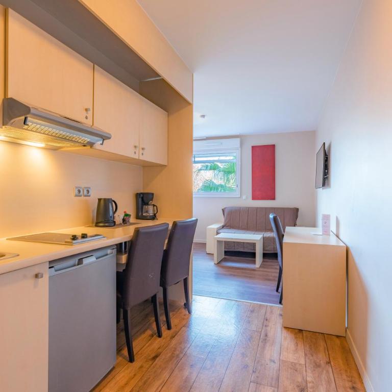 Appart’City Confort Montpellier Ovalie I - Studio Familial Lits Jumeaux - 4