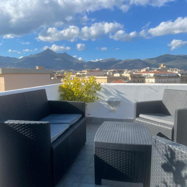 La Terrazza su Palermo - Camera Matrimoniale Deluxe con Vasca - 3