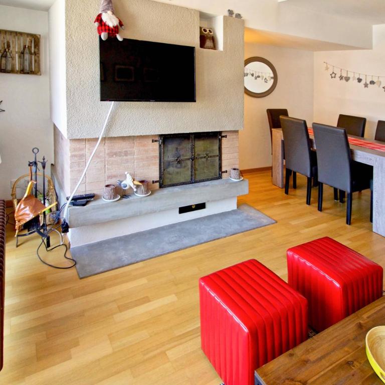 Joli appartement ensoleillé à Vercorin - Apartment - 6