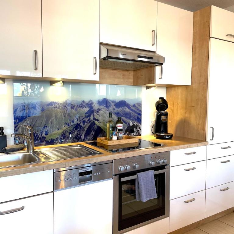 Landhaus Obermaiselstein "THE VIEW" - Appartamento con 1 Camera da letto con doccia - 22
