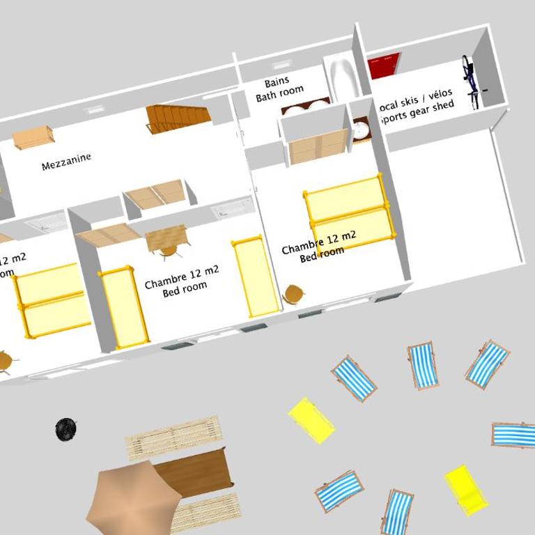 Gite Le Rucher - Maison 4 Chambres - 18