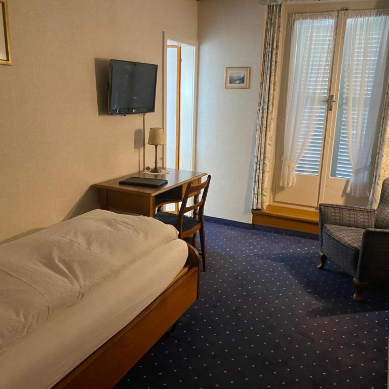 Hotel Du Lac - Chambre Simple Exposée Sud - 3