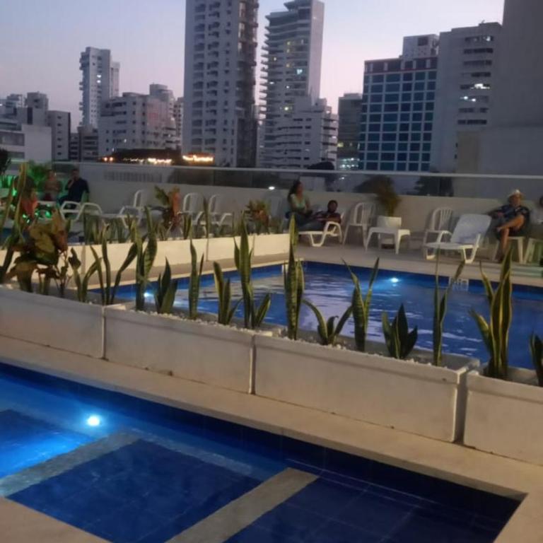 Apartaestudio amoblado en Bocagrande - Cartagena de Indias - One-Bedroom Apartment - 6