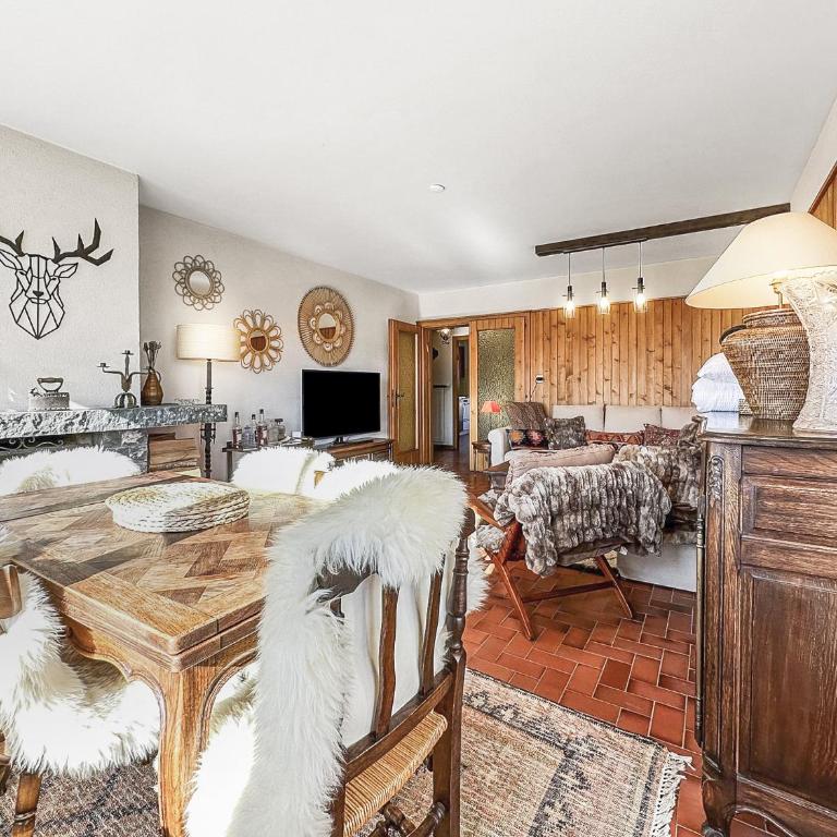 Between slopes and golf facing the Alps - Appartement - 3