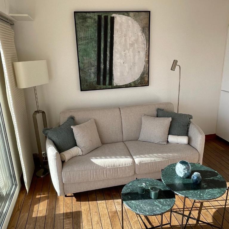 Le Petit Pinson Meerblick Port Golfe-Juan - Appartement 1 Chambre - 13