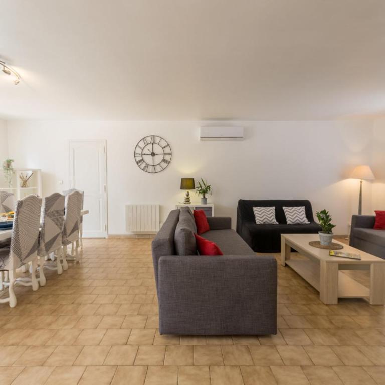 La Grande Auguière, villa familiale et spacieuse au cœur du vignoble et à 300m de la mer - Villa mit 3 Schlafzimmern - 8