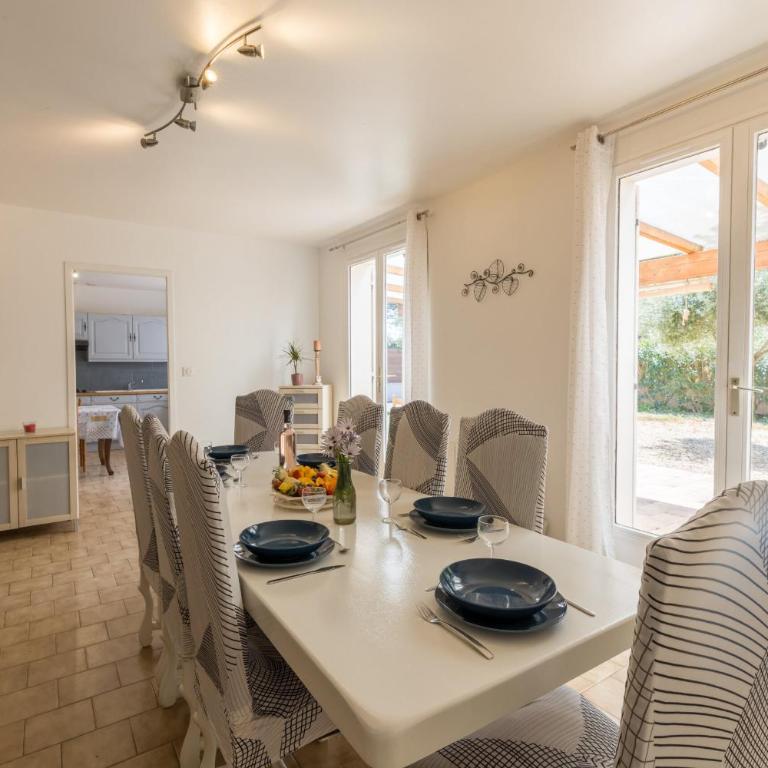 La Grande Auguière, villa familiale et spacieuse au cœur du vignoble et à 300m de la mer - Villa mit 3 Schlafzimmern - 10