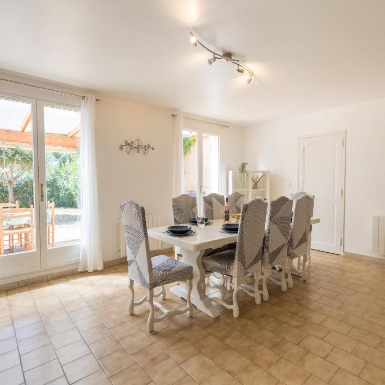 La Grande Auguière, villa familiale et spacieuse au cœur du vignoble et à 300m de la mer - Villa mit 3 Schlafzimmern - 14