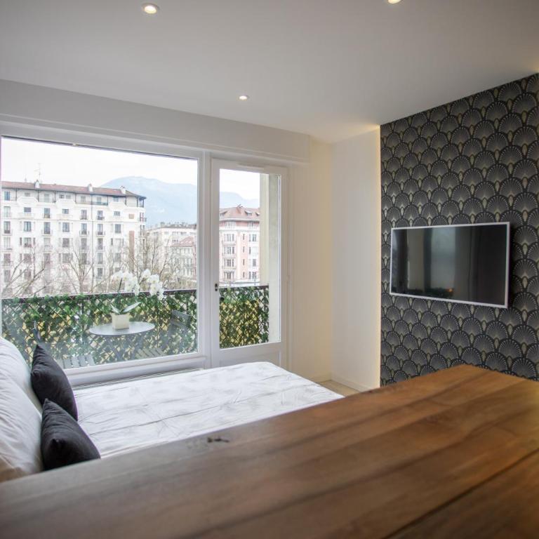 Nero Station City 500 m du lac - Monolocale con Balcone - 8