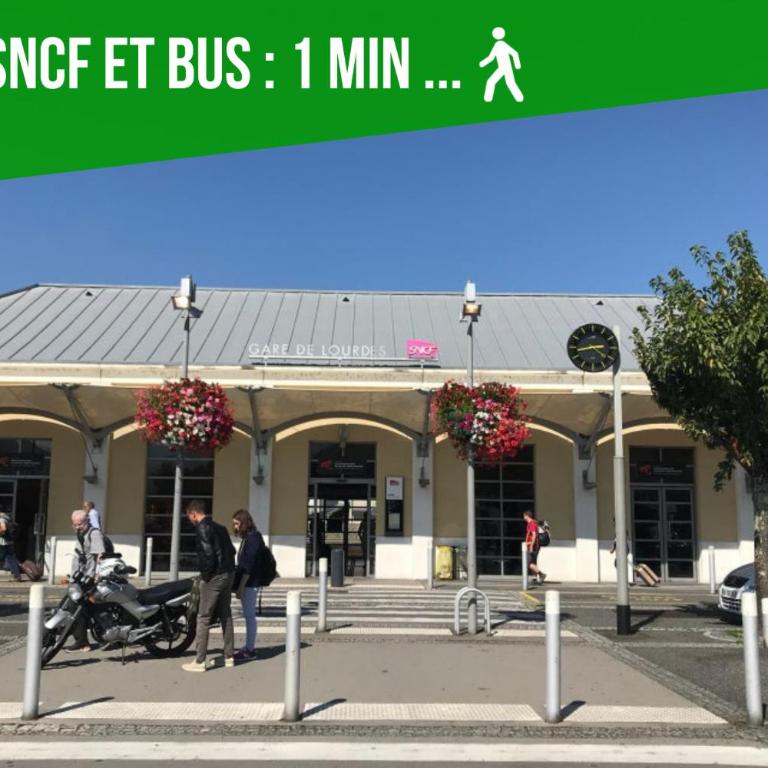 LOC TROTTEUR LE SAFRAN F2 Grand confort, gare SNCF de Lourdes - Appartamento con 1 Camera da Letto - 29