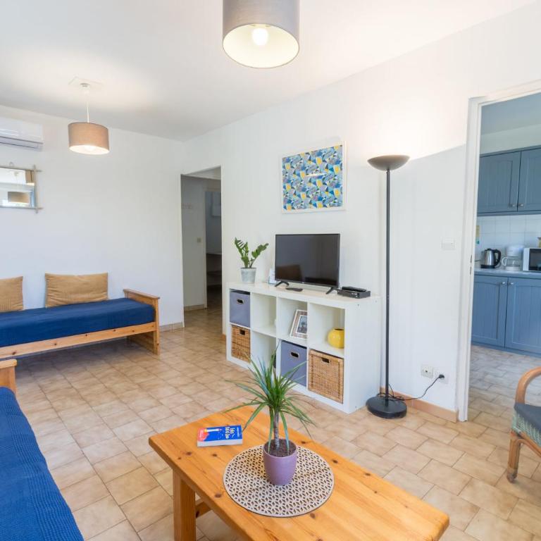 L’Auguière Ouest, maisonnette au cœur du vignoble proche de la mer et des sentiers côtiers - Haus mit 1 Schlafzimmer - 6