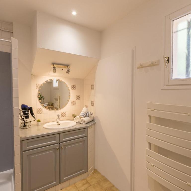 L’Auguière Ouest, maisonnette au cœur du vignoble proche de la mer et des sentiers côtiers - Haus mit 1 Schlafzimmer - 14