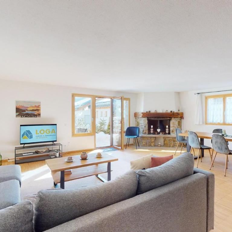 Abitaziun Cuntainta 1 - Champfèr - Apartment mit Blick auf die Berge - 1
