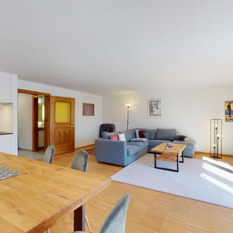 Abitaziun Cuntainta 1 - Champfèr - Apartment mit Blick auf die Berge - 4