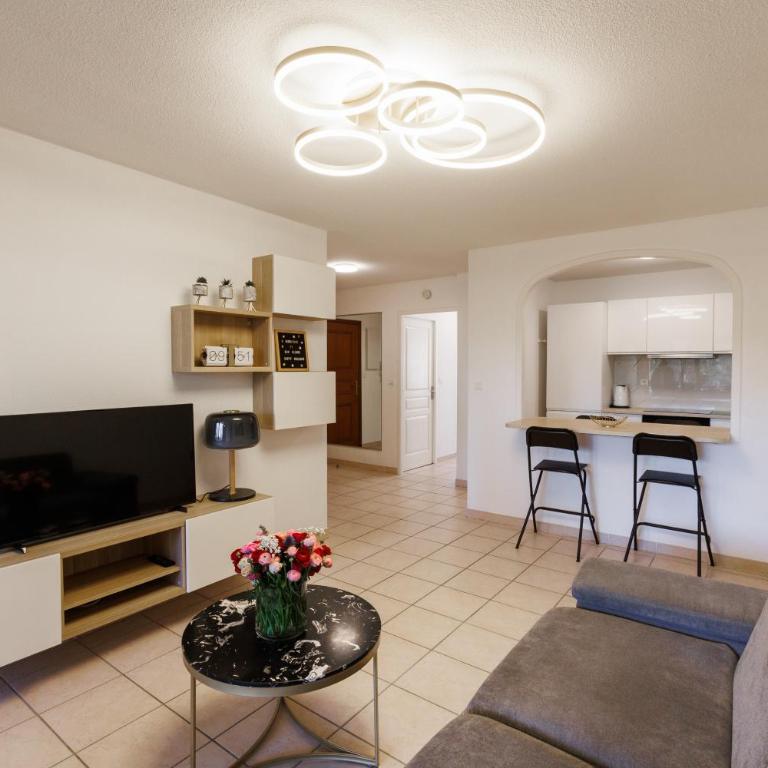 T3 avec terrasse, parking & piscine - Proche plages et randos - Le Mérou - Appartamento con 2 Camere da Letto - 8