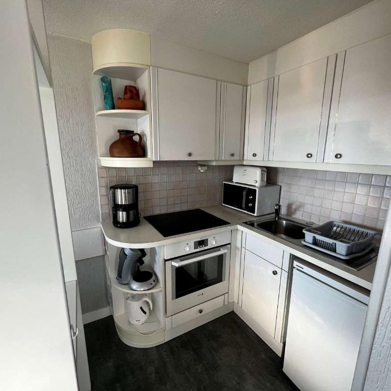 Quiberon - Appartement 2 pièces, terrasse, animaux permis, parking - FR-1-478-54 - Appartement (4 Adultes) - 5