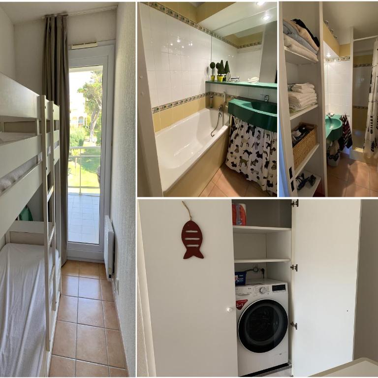 Appartement avec grande terrasse dans un magnifique parc à 5 minutes de la plage - Appartement 2 Chambres - 8