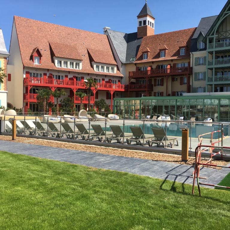 Presqu île de la touques deauville N 3404 - Apartamento de 2 dormitorios con vistas a la piscina - 4