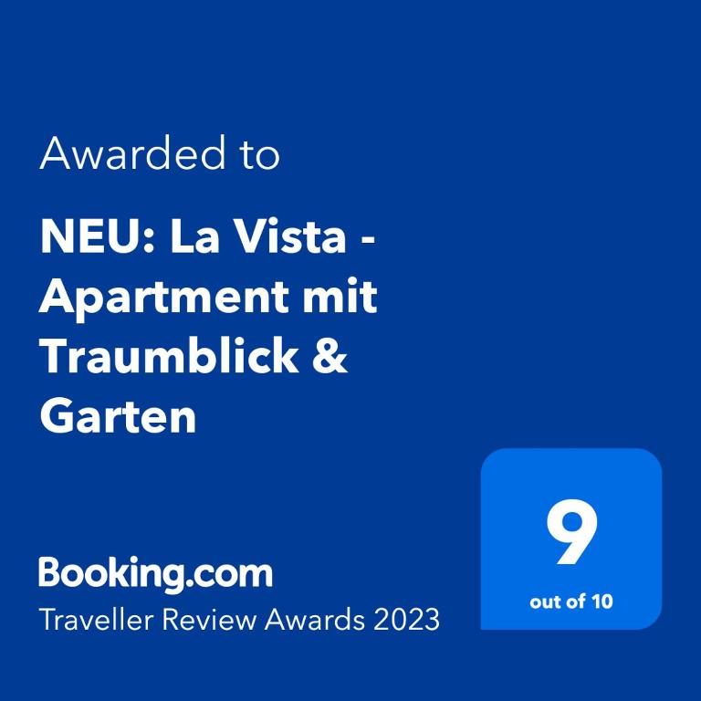 La Vista - Apartment mit Traumblick & Garten - Apartamento de 2 dormitorios - 2