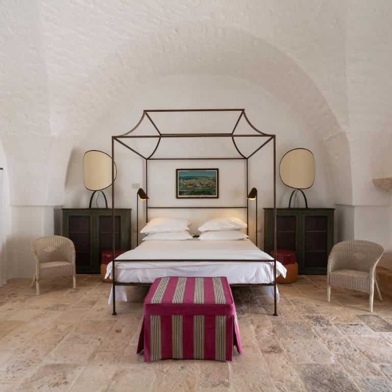 Masseria Paradiso Ostuni - Deluxe Double Room with Extra Bed - 1