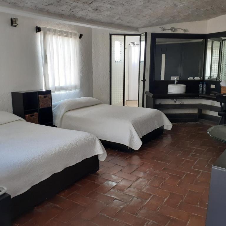 Casa Blanca San Miguel - Habitación Doble - 2 camas dobles - 9