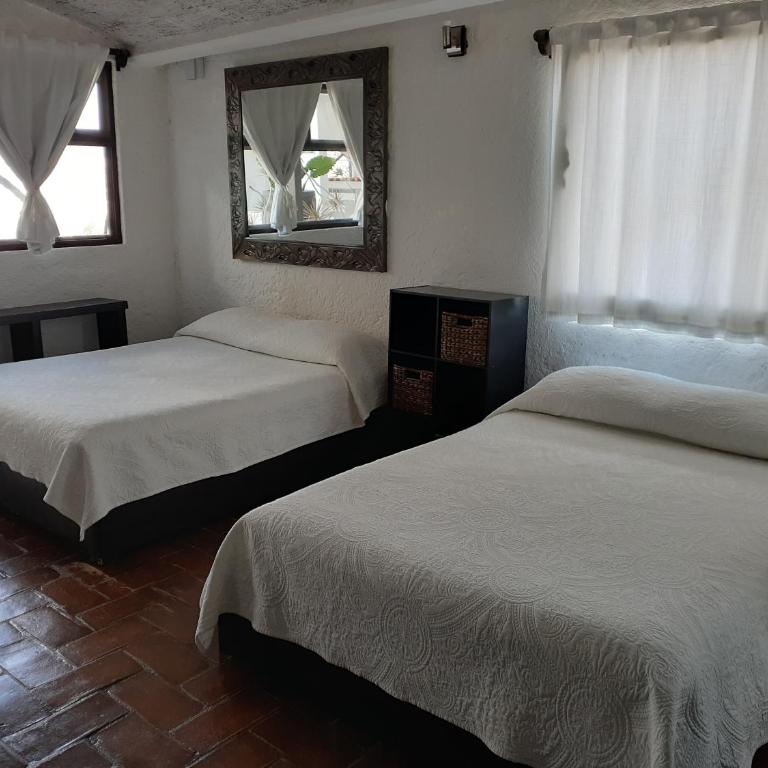 Casa Blanca San Miguel - Habitación Doble - 2 camas dobles - 10