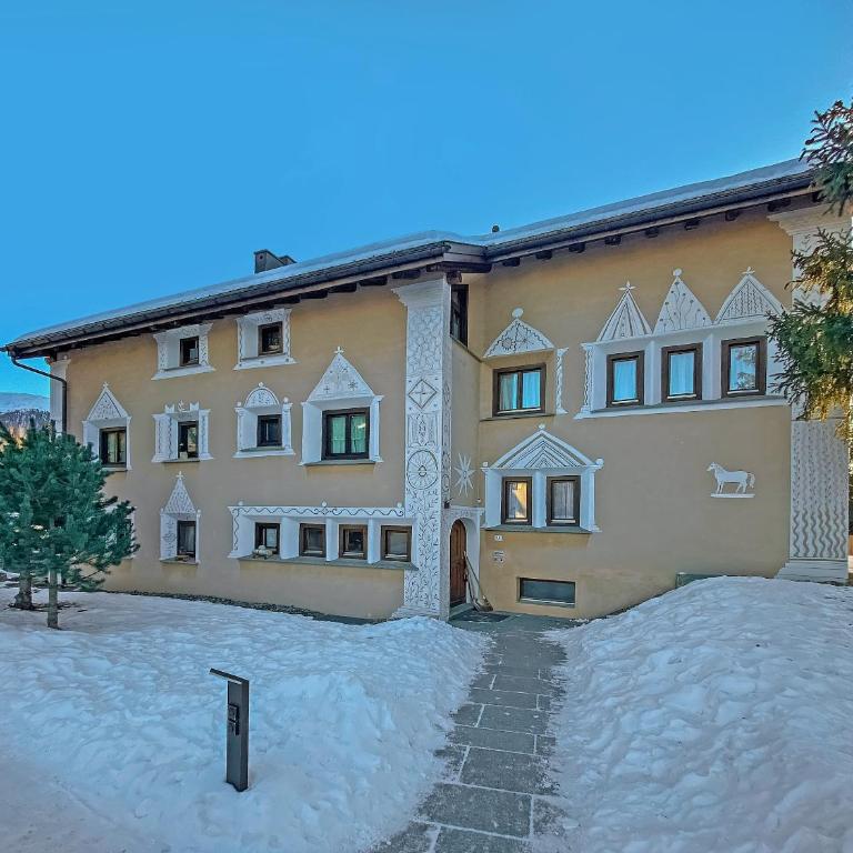 Abitaziun Curtins 1 6 - La Punt Chamues-ch - Apartment mit Blick auf die Berge - 27
