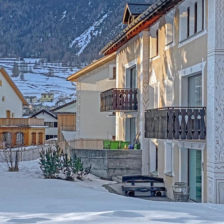 Abitaziun Curtins 1 6 - La Punt Chamues-ch - Apartment mit Blick auf die Berge - 28