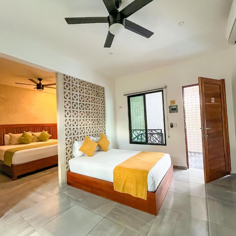 HOTEL KOOKAY VALLADOLID - Habitación Doble Superior con 2 camas grandes - 2