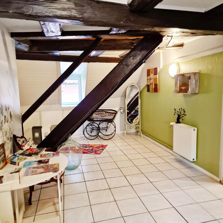 Chambres d'hôtes Chez Caroline - Hébergement Les Combles - 10