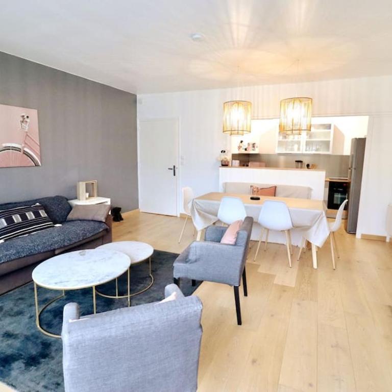 Bel apt 6 pers, 2 chambres avec balcon et parking - Appartement 2 Chambres - 8