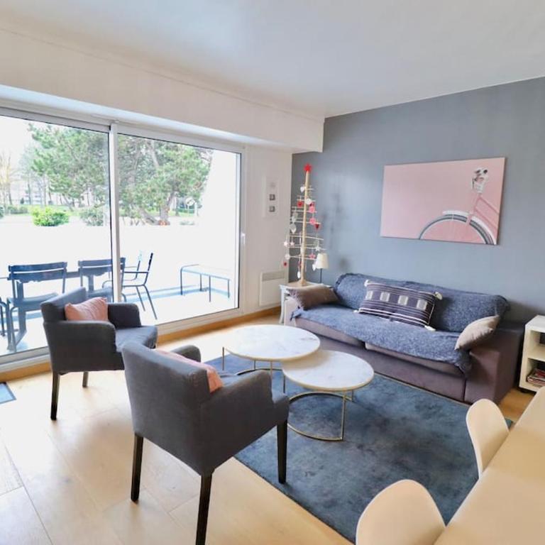Bel apt 6 pers, 2 chambres avec balcon et parking - Appartement 2 Chambres - 1
