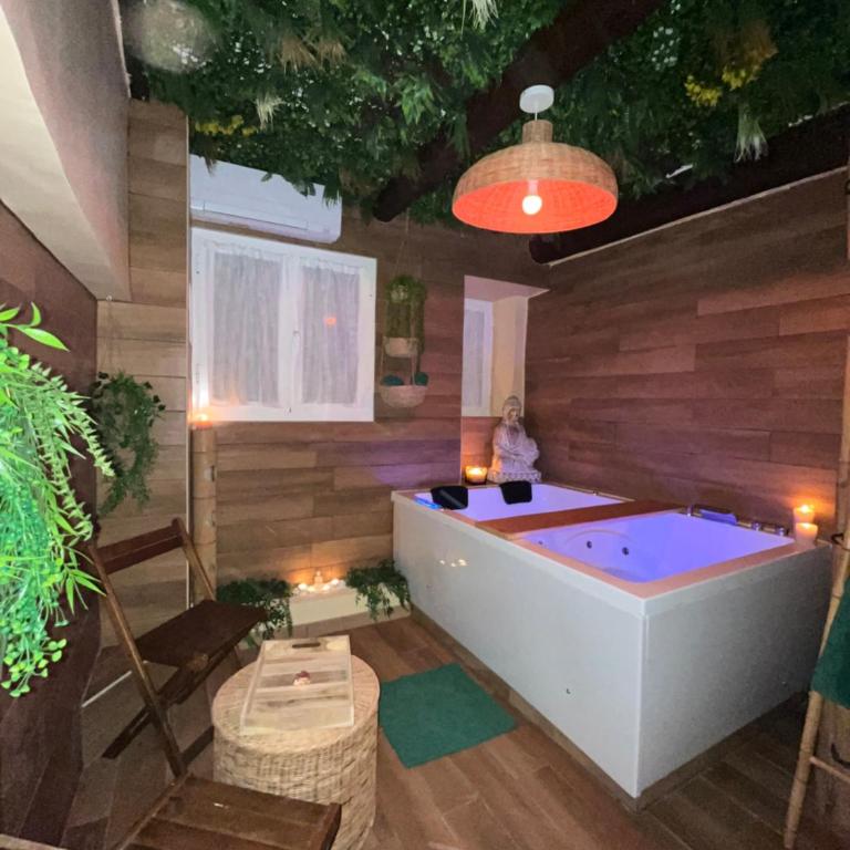 Le balneo jacuzzi Vieil Antibes Safranier - Apartment mit 1 Schlafzimmer - 3
