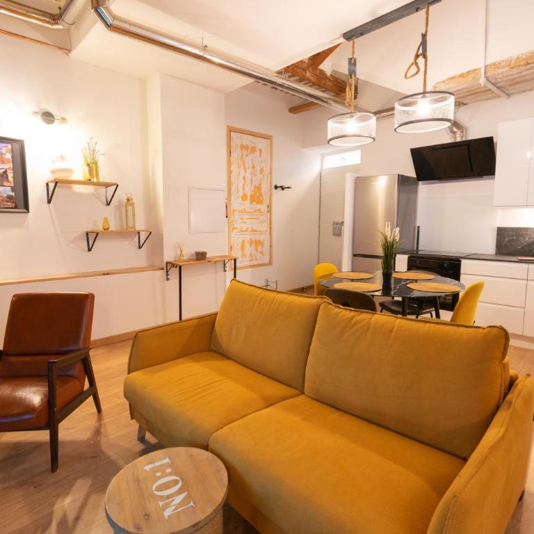 Grasse centre - Loft au bèu mitan 50m2 - Appartement 1 Chambre - 5