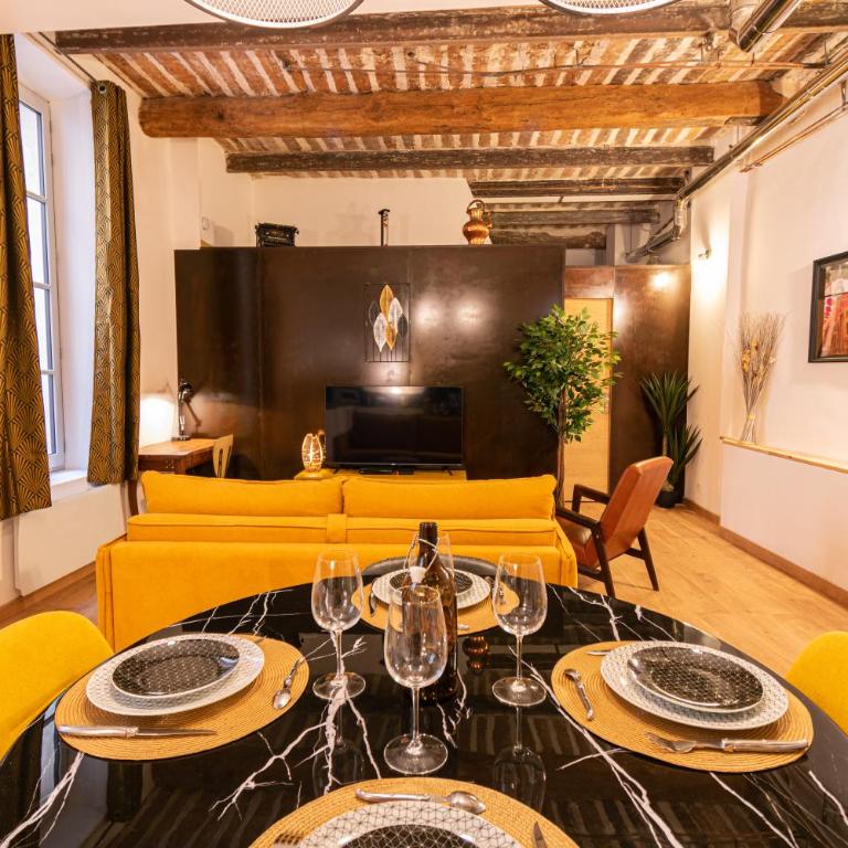 Grasse centre - Loft au bèu mitan 50m2 - Appartement 1 Chambre - 7