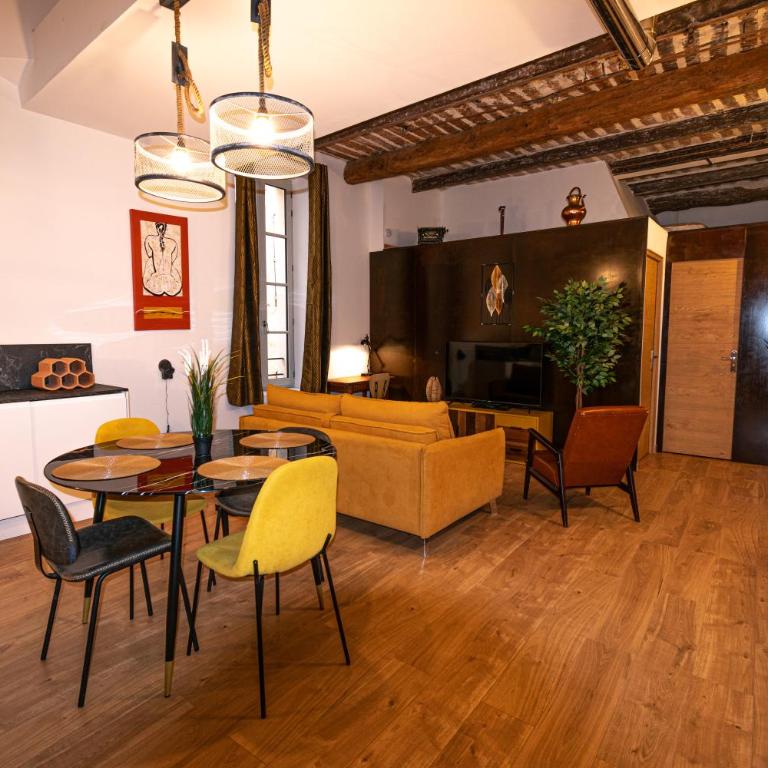 Grasse centre - Loft au bèu mitan 50m2 - Appartement 1 Chambre - 13