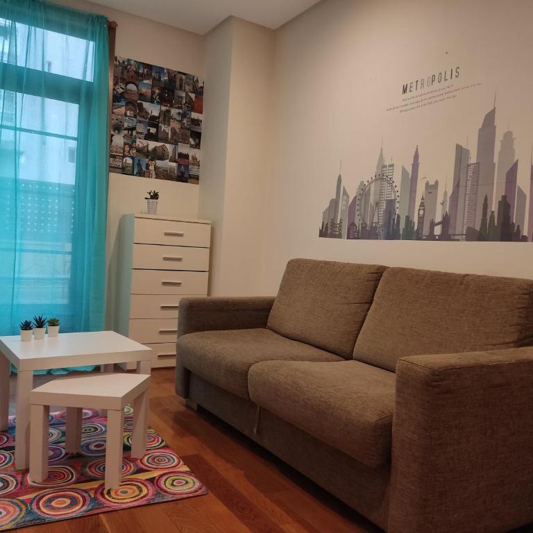 Pleno centro, Terraza, Principe, 5 min casco vello y estación AVE - Apartamento de 1 dormitorio - 27