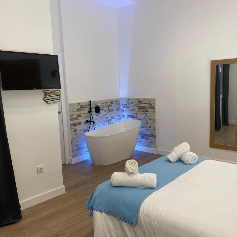 Sevilla deluxe suites - Apartamento Superior con bañera - 5
